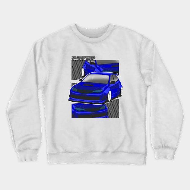 Subaru Impreza Crewneck Sweatshirt by Rebellion Store